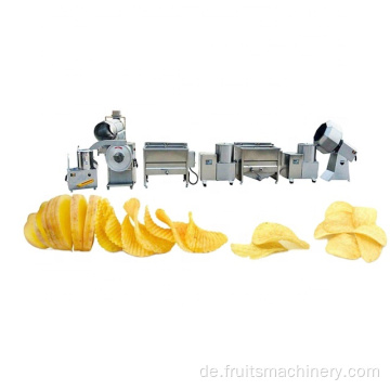 Kartoffelchips -Maschinen vom Waschen bis zur Verpackungslinie